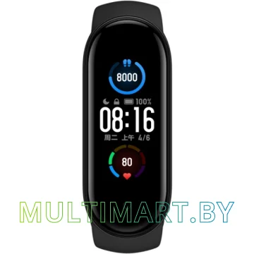 Фитнес-браслет Xiaomi Mi Smart Band 5 (черный, русская версия) картинка 2